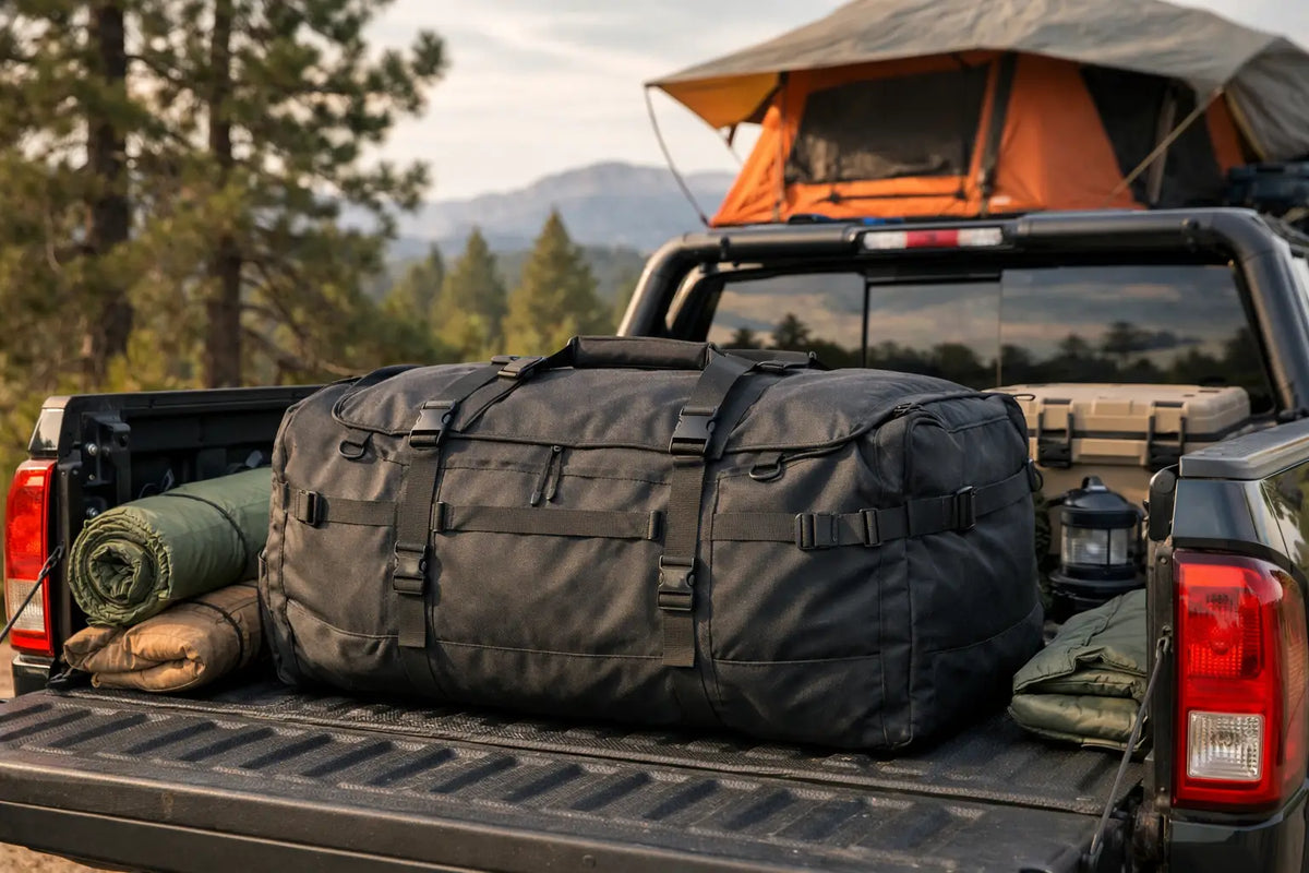 Extra-Large Truck Bed Cargo Duffle: Camping & Overlanding