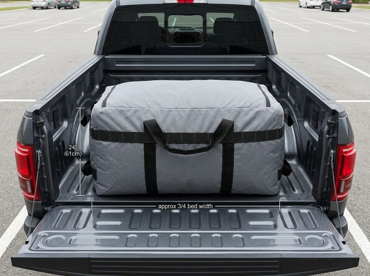 The MegaDuffle™ A Truck Bed Duffel Bag Built to Haul Anything