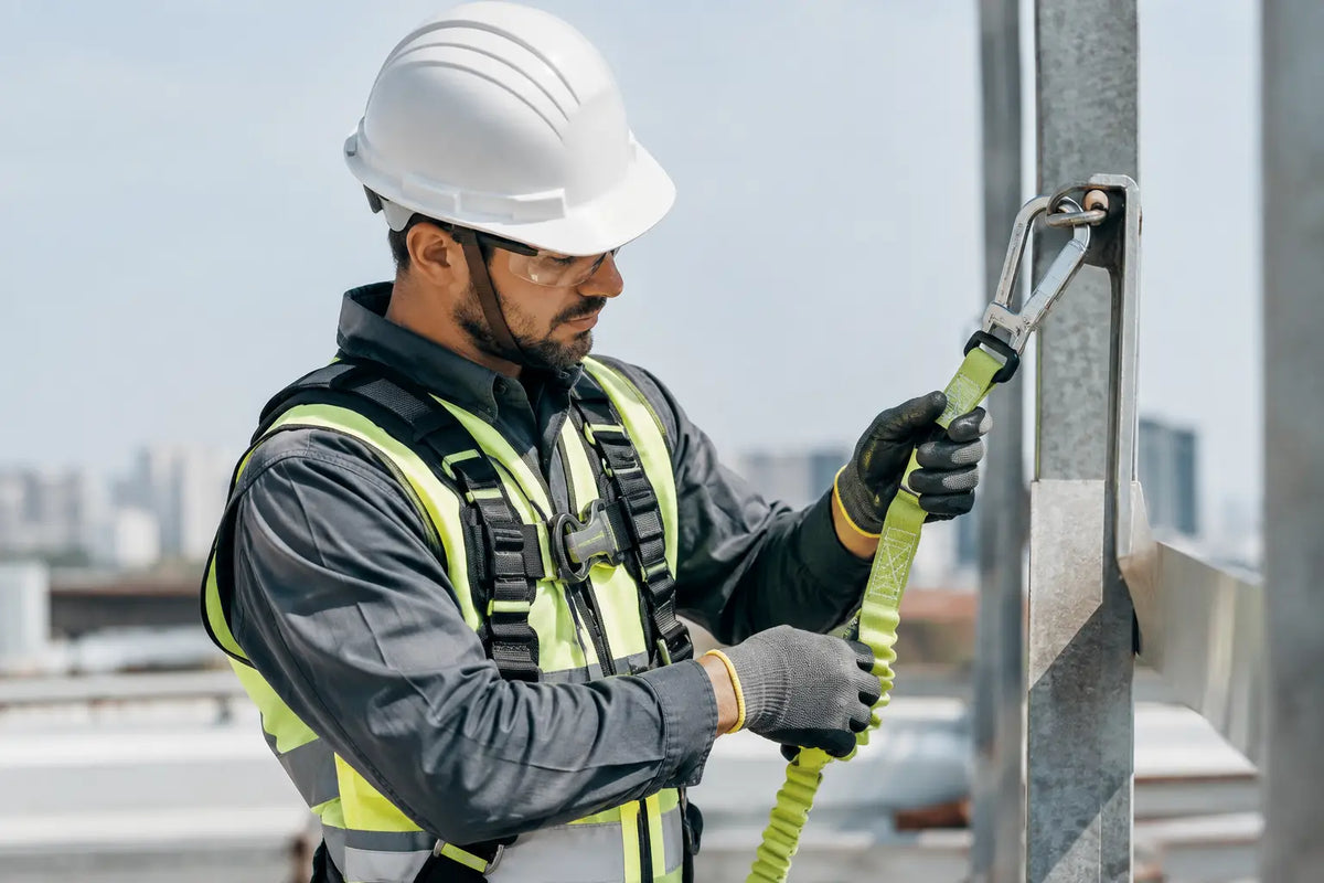 How to Adjust a Work Positioning Lanyard Safely