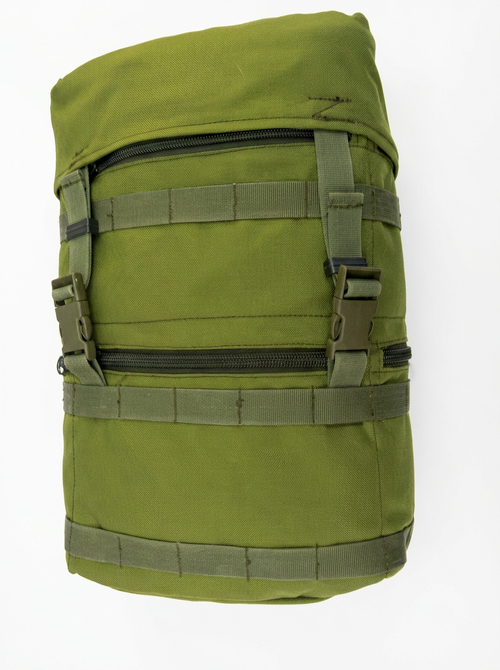 16” Tactical Cordura Utility Pack — 9‑Pocket Modular Backpack with MOLLE Rails & Belt/Harness Attachment