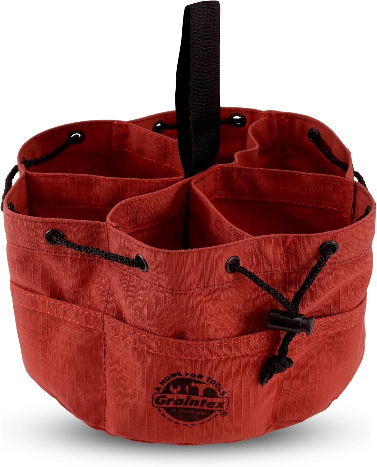 18 Pockets Grab Bag Rip-stop Canvas Drawstring Closure, Small Part Organizer Pouch, Small Tools, Screws, Parts, Parachute Tool Bag for Efficient Storage