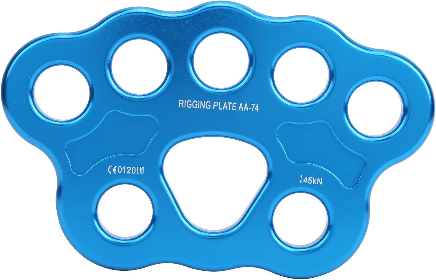 45KN Rigging Plate Forced Climbing Anchor Connector Rigging Systems, Cable Bridge Accessories