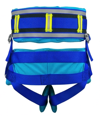 4‑Point Rappelling Seat — Multi‑Anchor Spreader Bar System