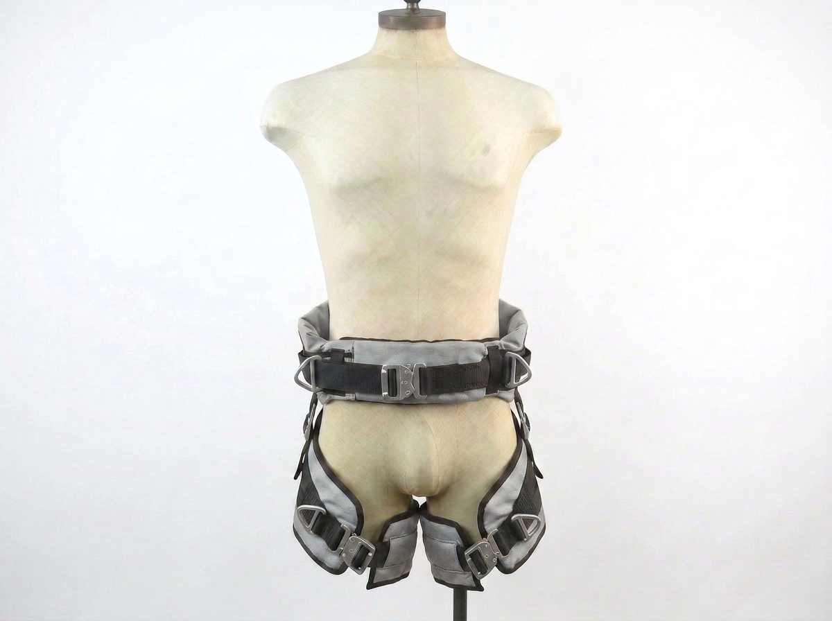 4‑Point Rappelling Seat — Multi‑Anchor Spreader Bar System