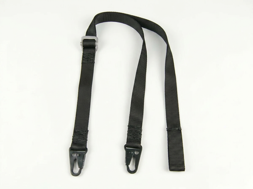 Adjustable Suspension Strap – 1" Nylon Webbing with 1,000 lb. Metal Adapter & Dual Snap Hooks