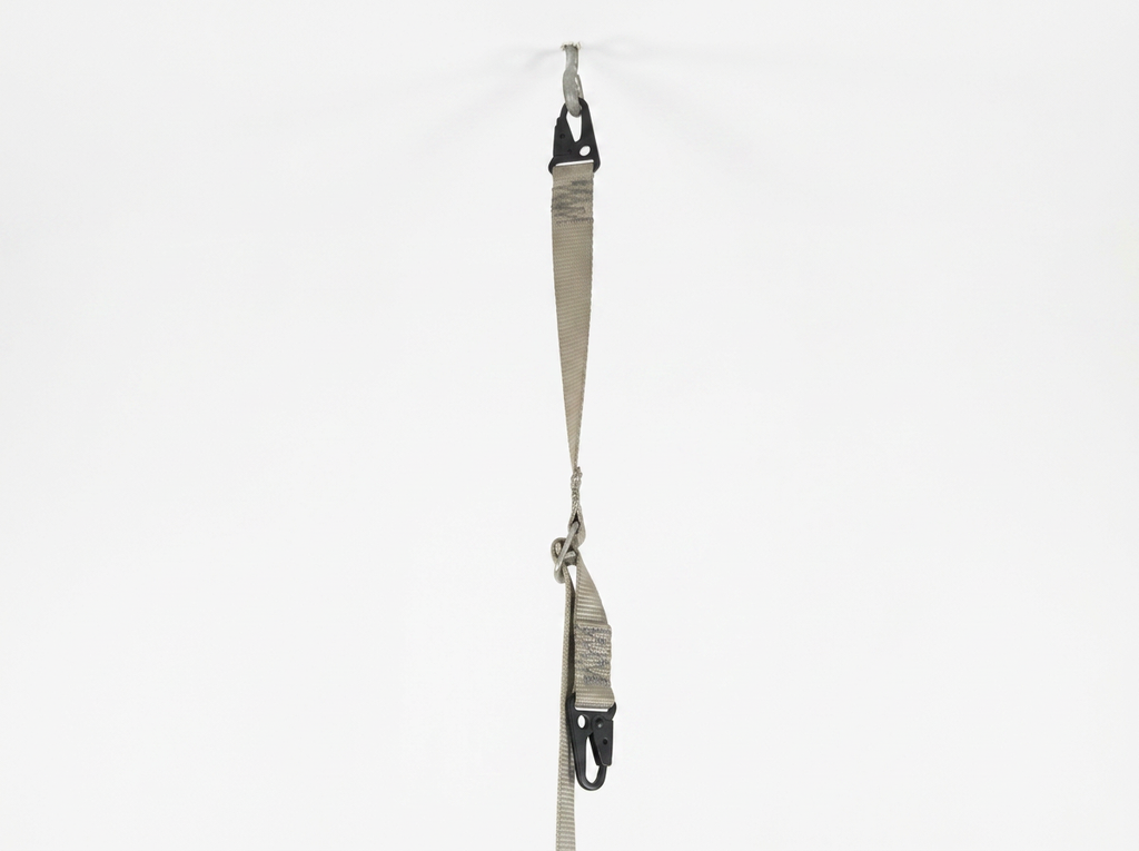 Adjustable Suspension Strap – 1" Nylon Webbing with 1,000 lb. Metal Adapter & Dual Snap Hooks