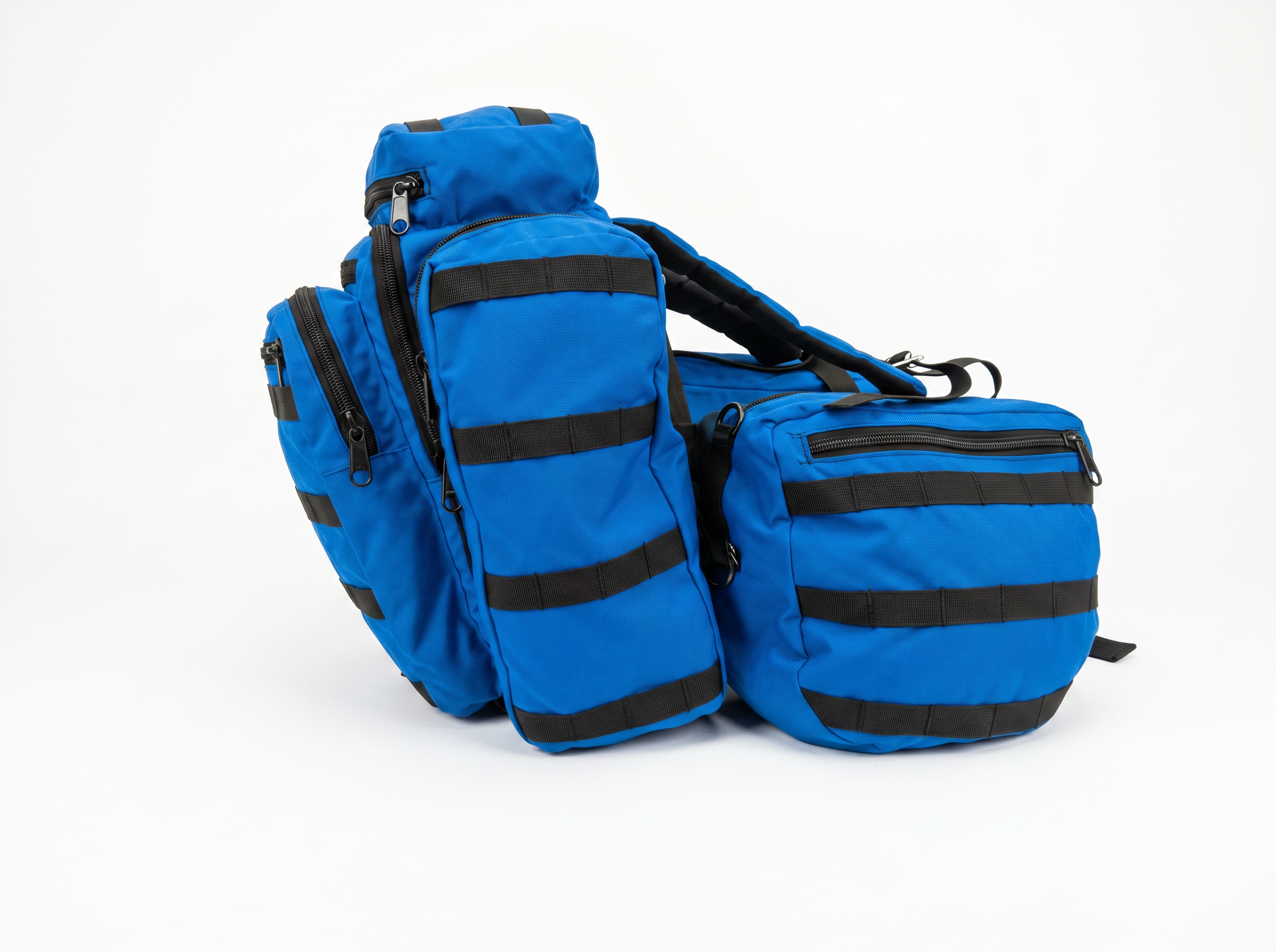 Armrest Load Bering Cargo Backpack — Dual‑Side Load‑Balanced Utility Backpack