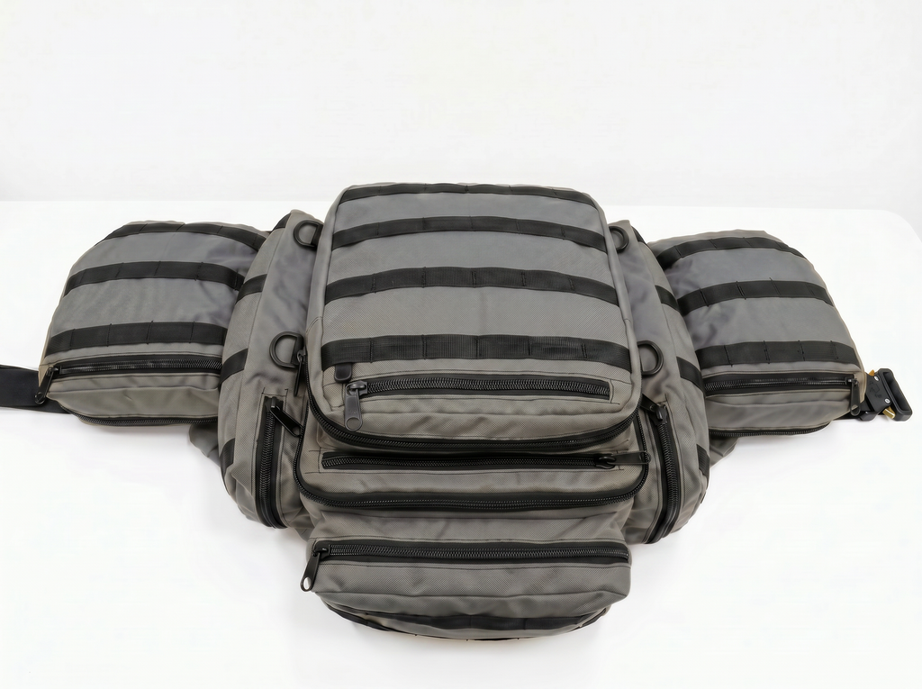 Armrest Load Bering Cargo Backpack — Dual‑Side Load‑Balanced Utility Backpack
