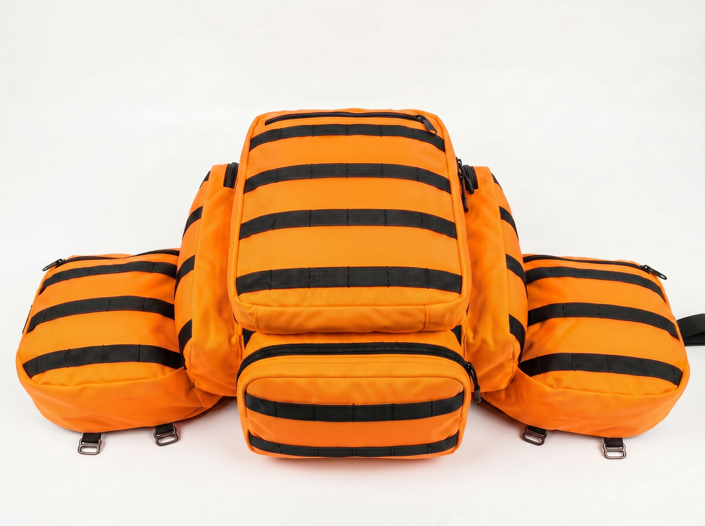 Armrest Load Bering Cargo Backpack — Dual‑Side Load‑Balanced Utility Backpack