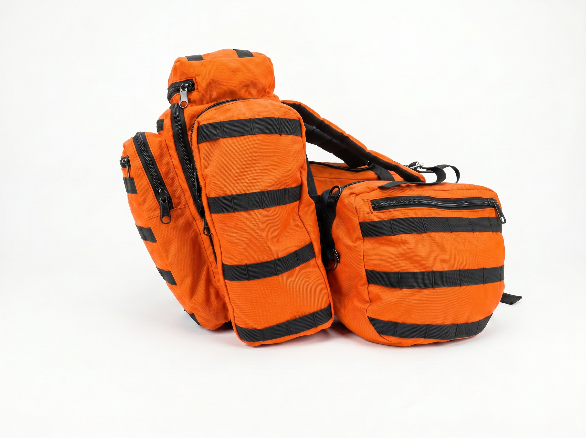 Armrest Load Bering Cargo Backpack — Dual‑Side Load‑Balanced Utility Backpack