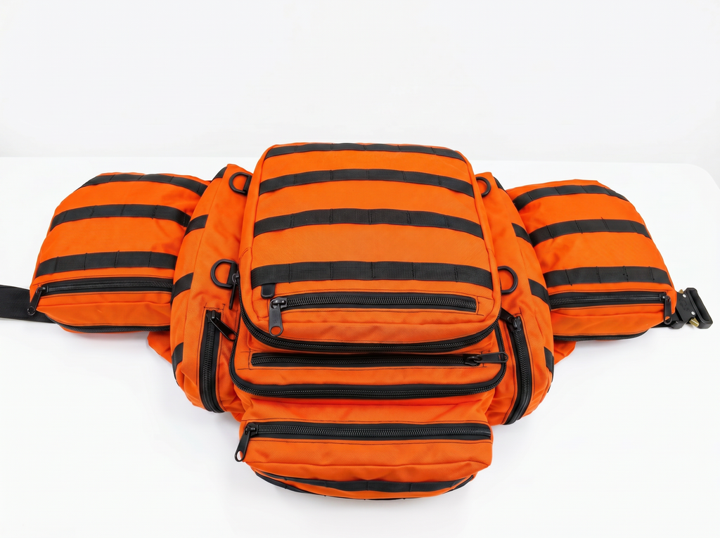 Armrest Load Bering Cargo Backpack — Dual‑Side Load‑Balanced Utility Backpack