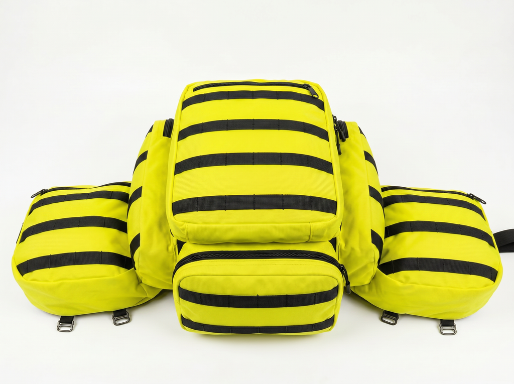 Armrest Load Bering Cargo Backpack — Dual‑Side Load‑Balanced Utility Backpack