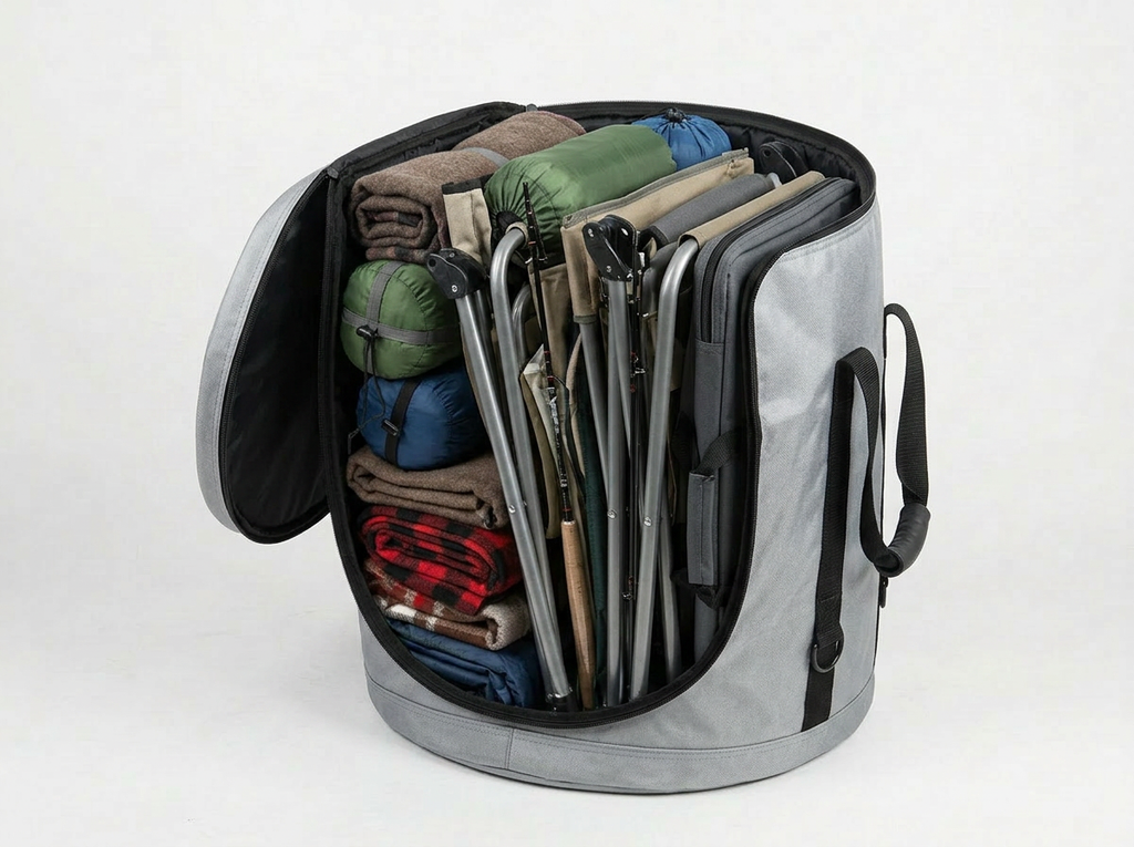 Barrel Bag™ 55‑Gallon Heavy‑Duty Storage Carrier