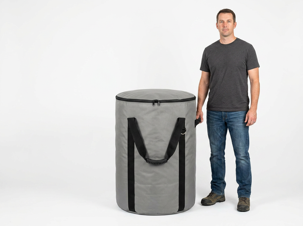 Barrel Bag™ 55‑Gallon Heavy‑Duty Storage Carrier