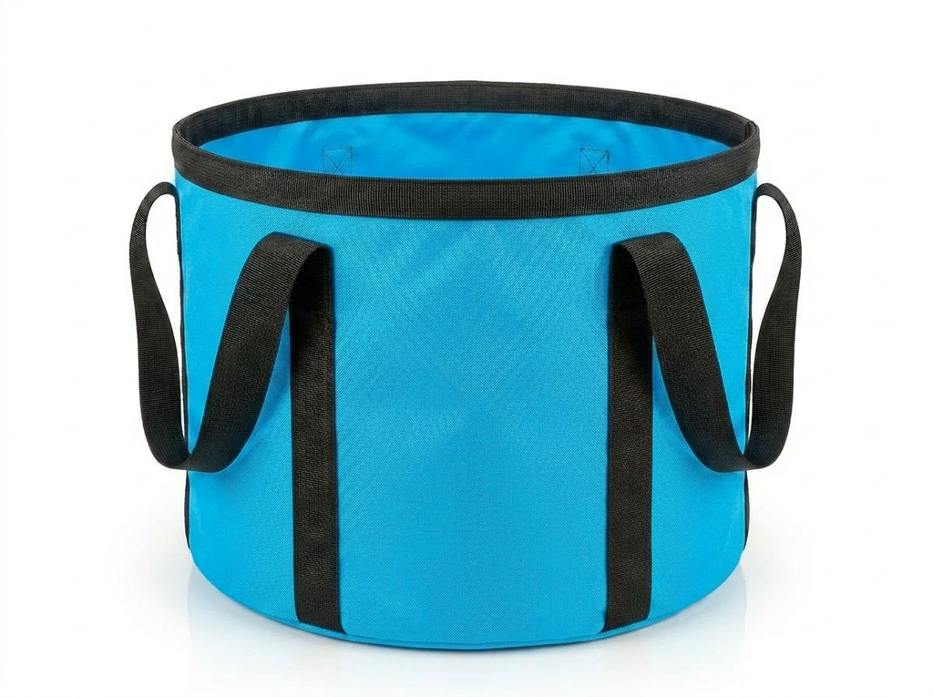 Barrell Bucket -24” x 28” Heavy‑Duty Cordura — Collapsible Round Utility Bag with Dual Carry Handles