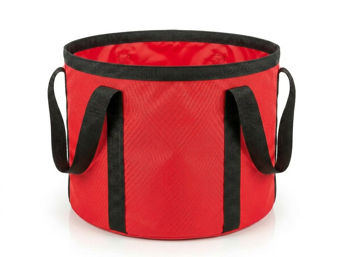 Barrell Bucket -24” x 28” Heavy‑Duty Cordura — Collapsible Round Utility Bag with Dual Carry Handles