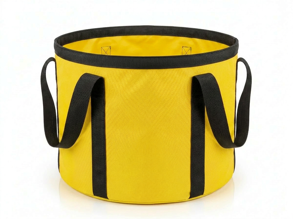 Barrell Bucket -24” x 28” Heavy‑Duty Cordura — Collapsible Round Utility Bag with Dual Carry Handles