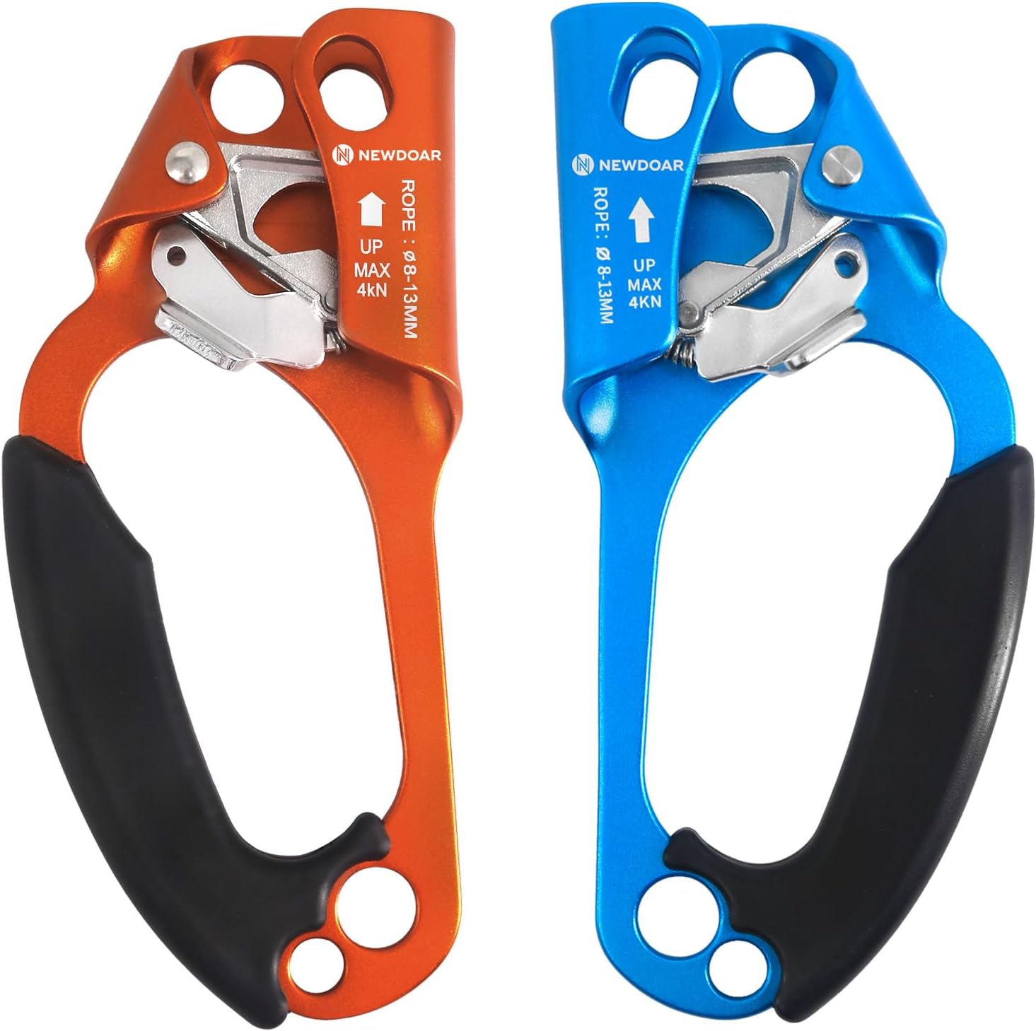 Certified Hand Ascender Rock Climbing Tree Arborist Rappelling Gear Equipment Rope Clamp for 8~13MM Rope