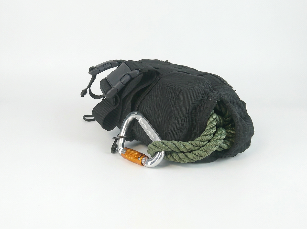 Compact Tactical Rescue Rope Deployment Bag — Leg‑Mounted (USA‑Made)