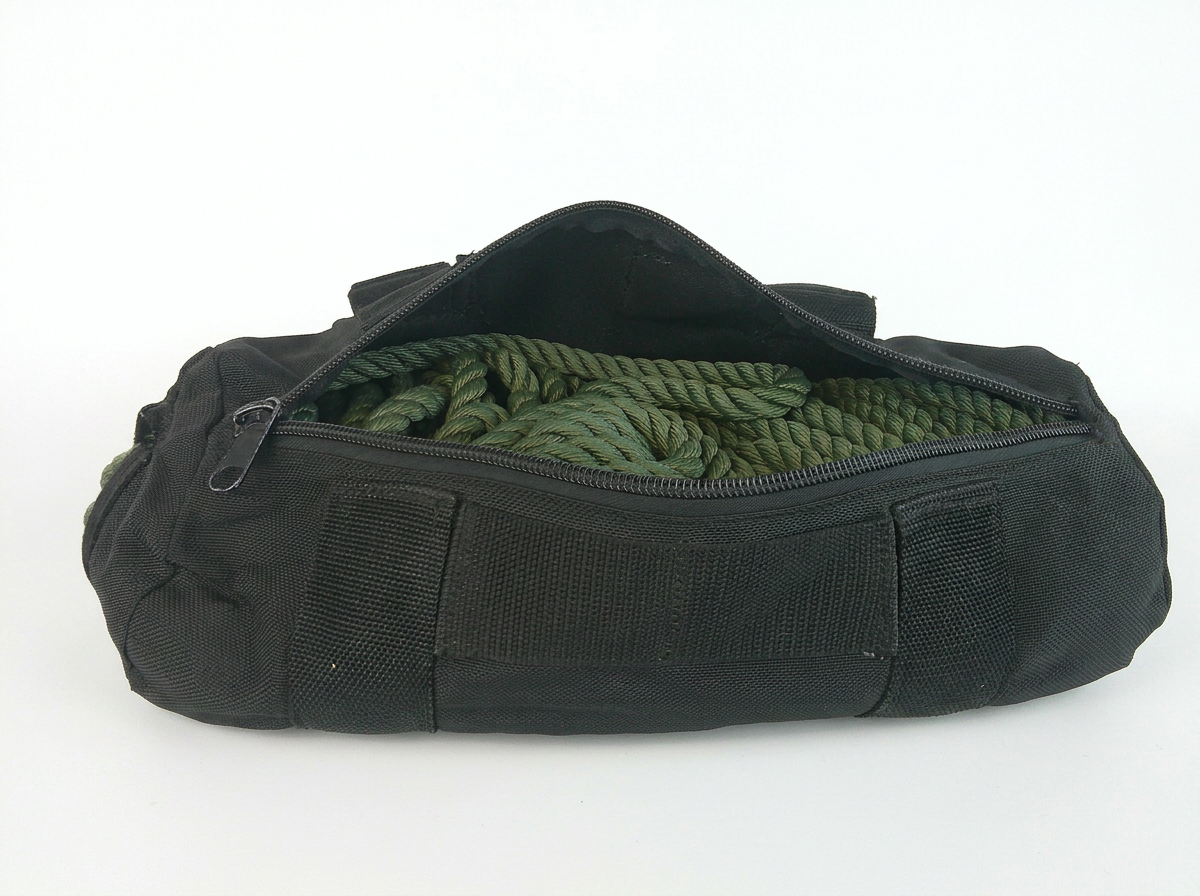 Compact Tactical Rescue Rope Deployment Bag — Leg‑Mounted (USA‑Made)