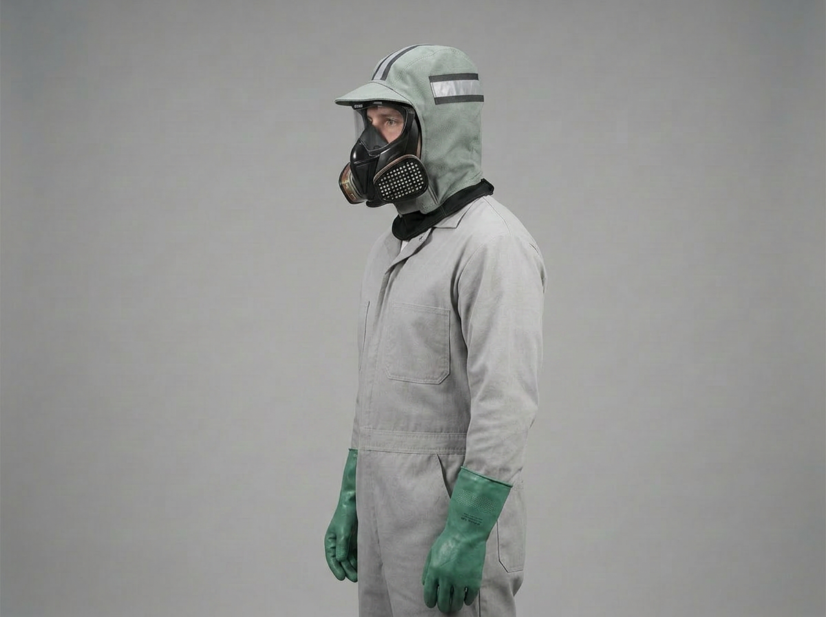 Cosmo Painter™ Reflective Work Hood — Full‑Coverage Painter Sock Replacement