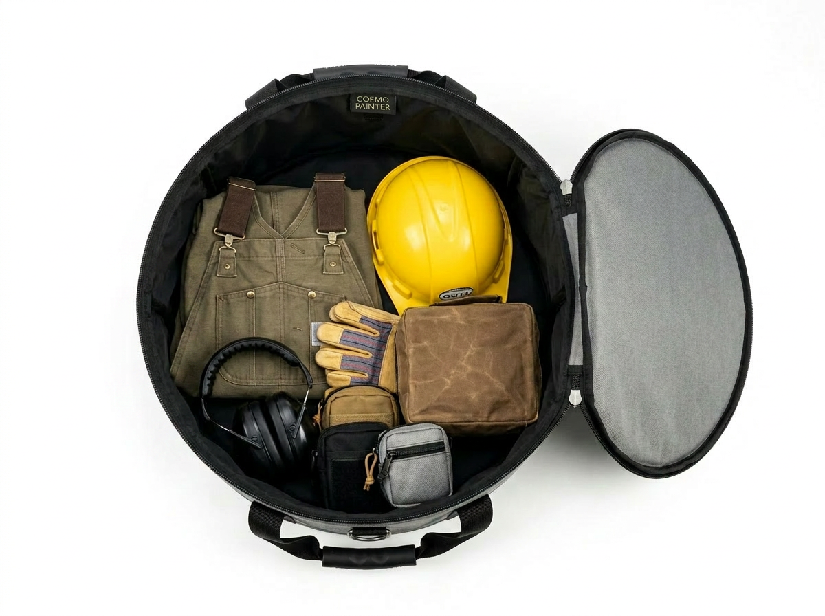 Cosmo Utility Barrel Bag 15‑Gallon Wide Utility Carrier Hat Storage Bag