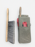 Cosmo Painter Belt‑Mounted Broom Pouch — Cordura with Polycarbonate Back Panel