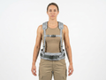 Cosmo Painter Load‑Bearing Harness System™ — Gray/Silver Riggers‑Belt Edition