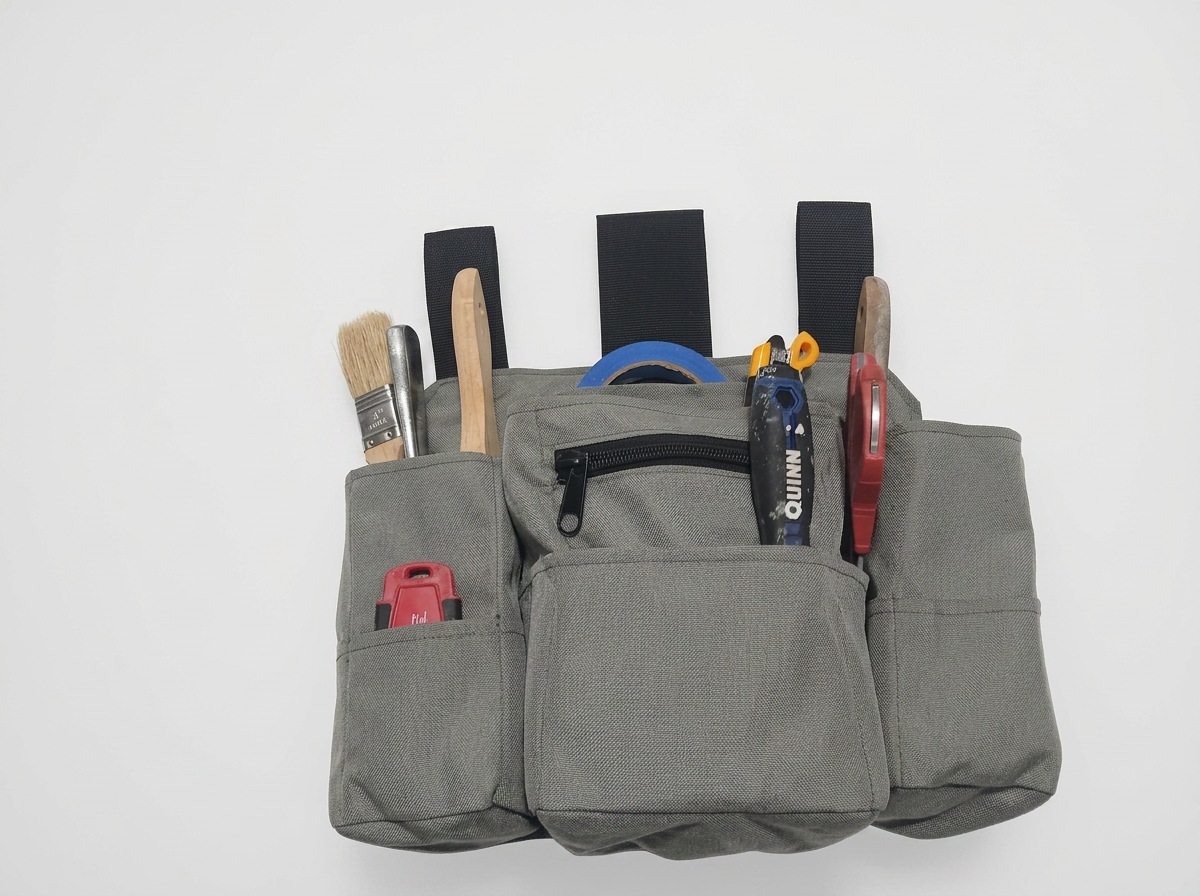 Cosmo Painter MasterTool Pouch™ — Multi‑Pocket Belt & Web‑Rail Tool Pack
