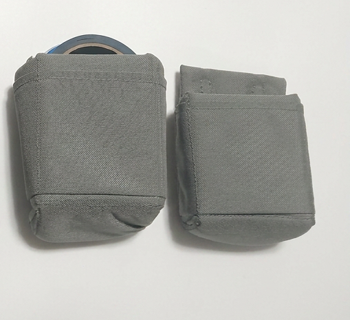 Cosmo Painter Modular Utility Pocket Set™ — Large & Small Velcro‑Wrap Tool Pouches