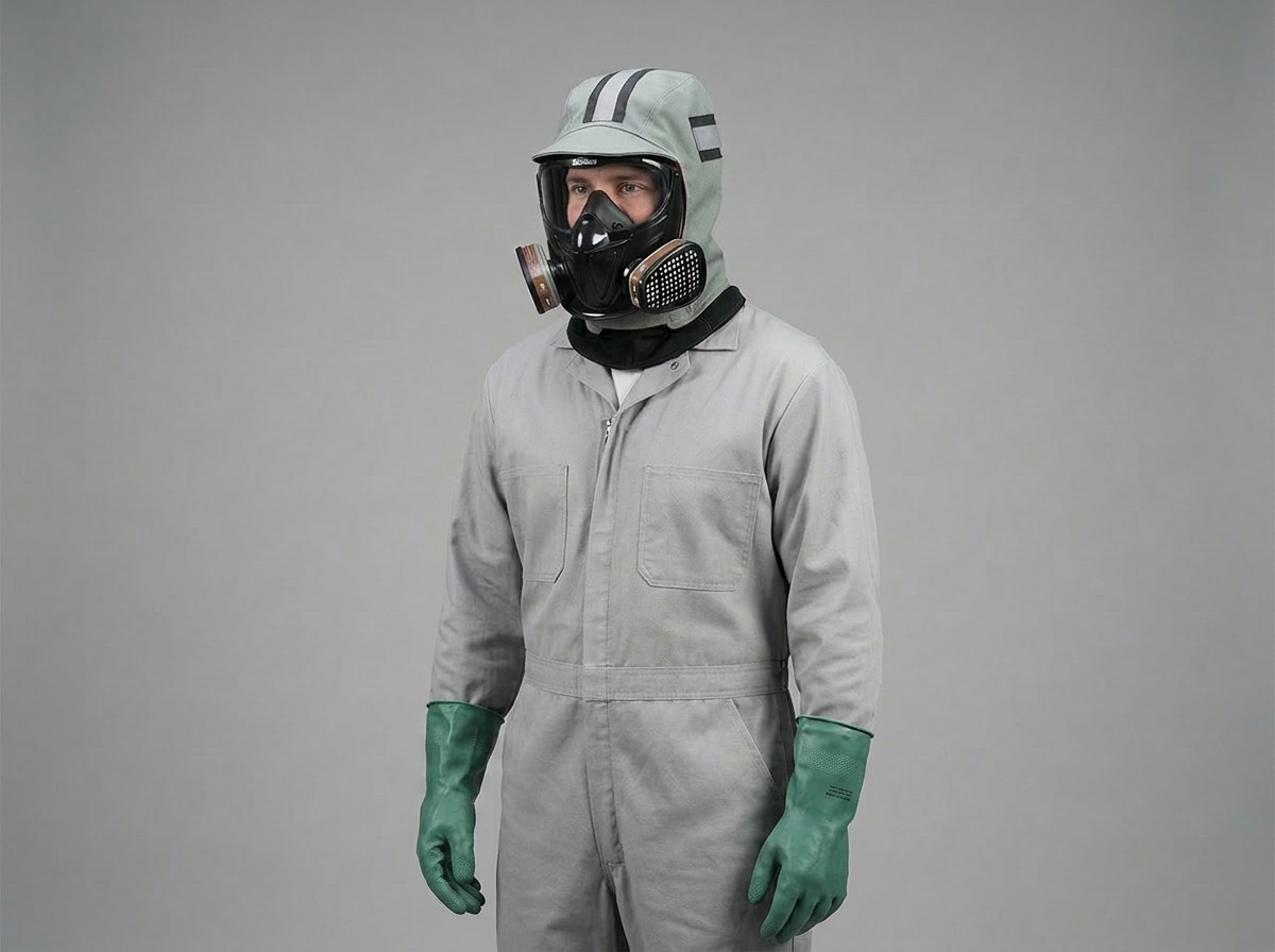 Cosmo Painter™ Reflective Work Hood — Full‑Coverage Painter Sock Replacement