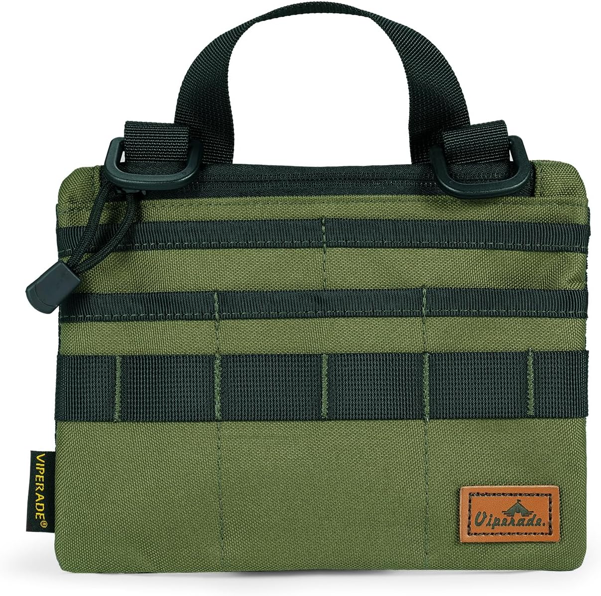 Slim EDC Pouch with 7 Pockets, Mens Pocket Organizer Multitool Pouch, Mini Crossbody Messenger Bag