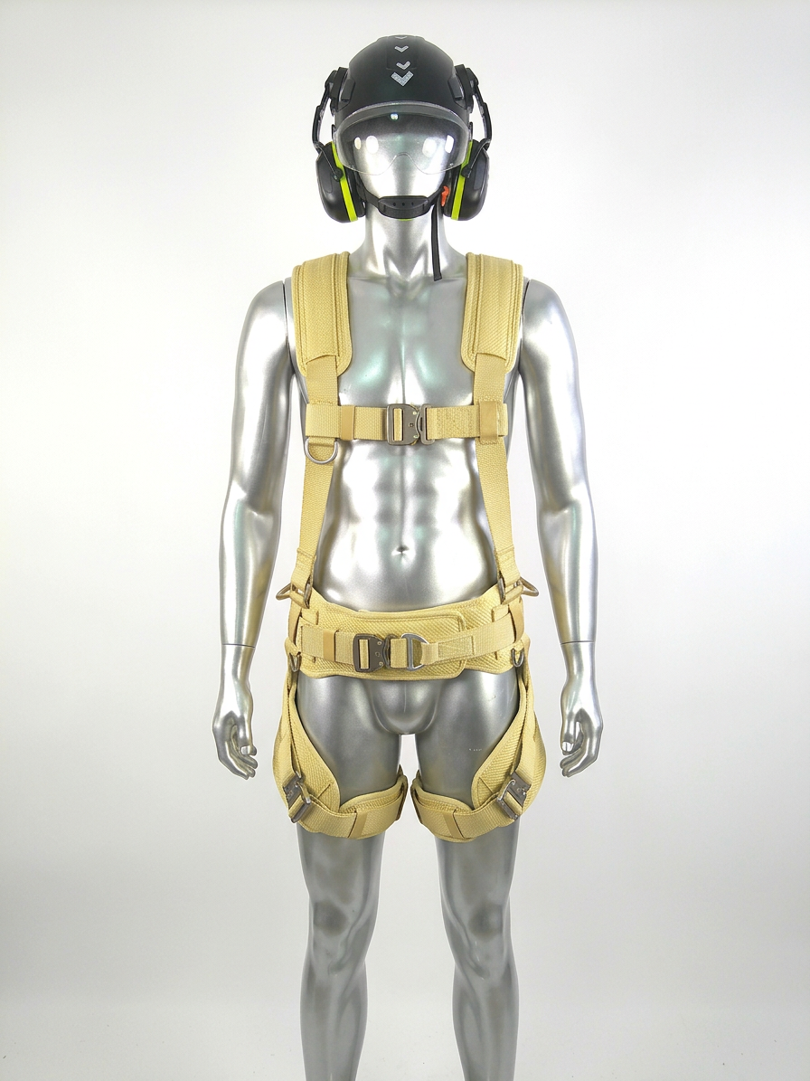 Fallmaster Elite — Full Kevlar Fall Arrest Harness with Load Belt & Kinetic Seat