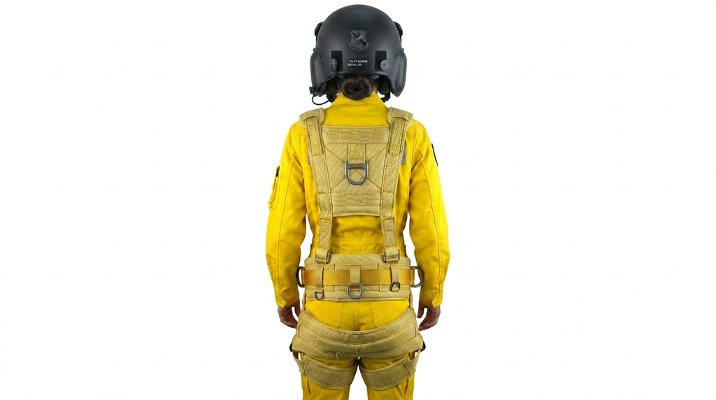 Fallmaster Elite — Full Kevlar Fall Arrest Harness with Load Belt & Kinetic Seat