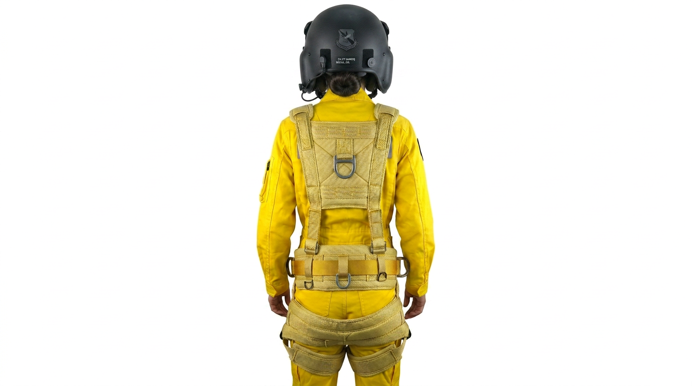 Fallmaster Elite — Full Kevlar Fall Arrest Harness with Load Belt & Kinetic Seat