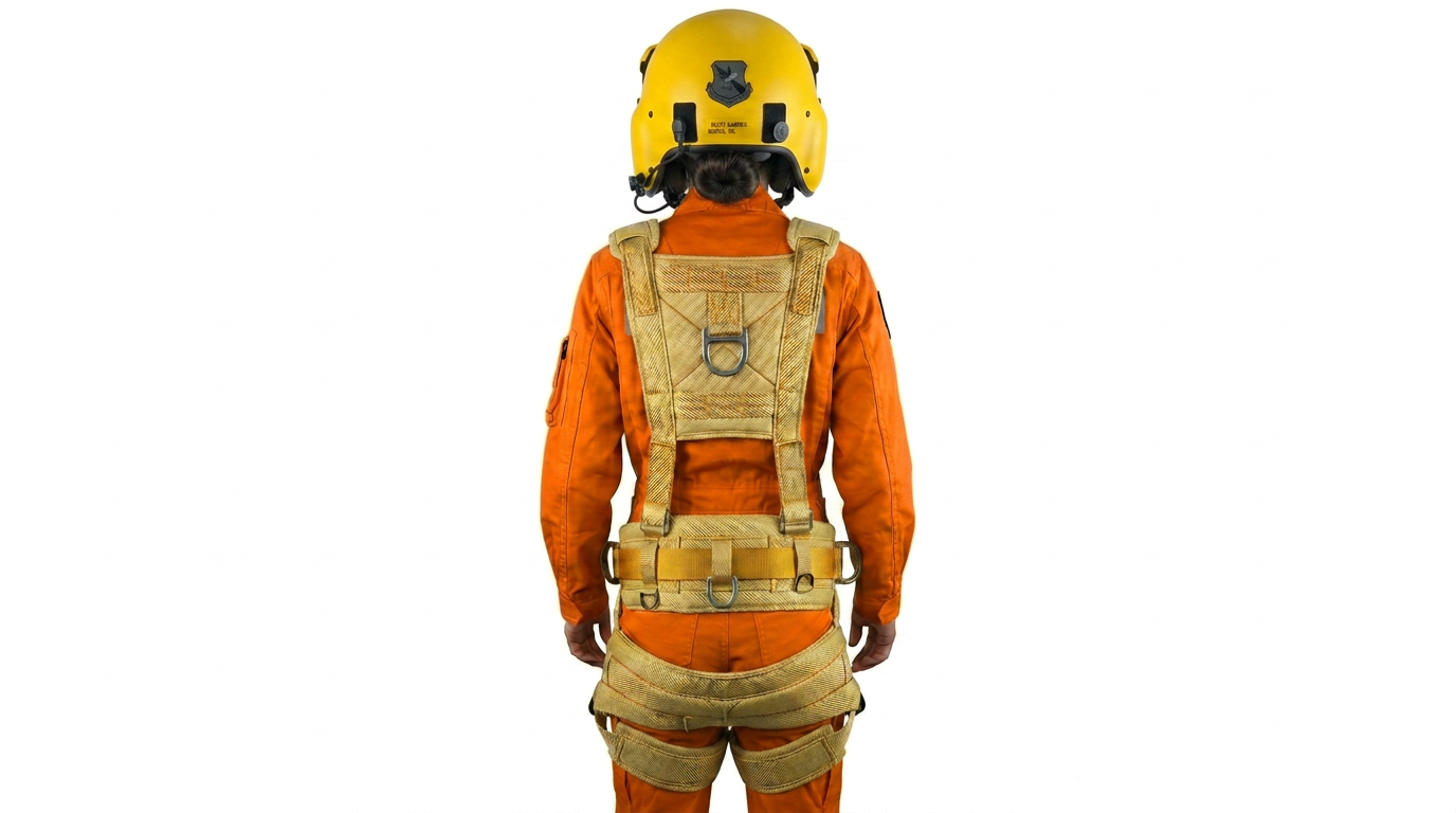 Fallmaster Elite — Full Kevlar Fall Arrest Harness with Load Belt & Kinetic Seat