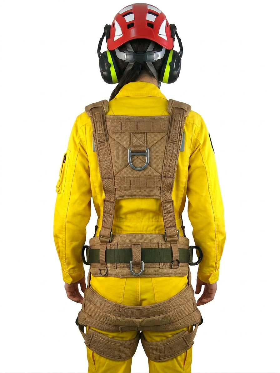 Fallmaster Elite — H‑Frame Fall Arrest Harness with Load Belt & Kinetic Seat