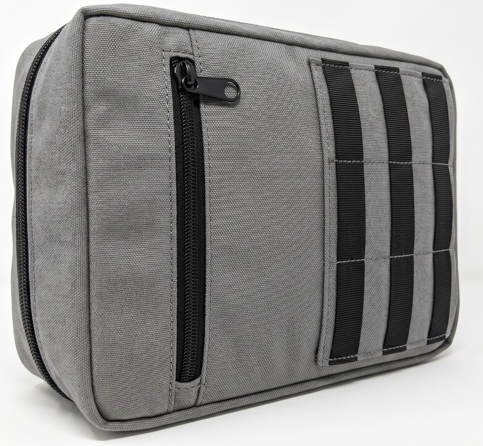 FoldOut Cargo Case — Belt‑Mounted Utility Organizer with Full‑Access Center Chamber
