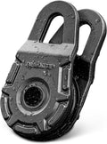 Forged Snatch Block (18 Ton Work Load) Extreme Recovery Winch Pulley System for Synthetic Rope or Steel Cable