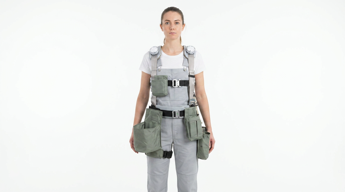 Cosmo Painter Transformer Class III Safety Harness — Modular Load‑Bearing / Full‑Body Kinetic System