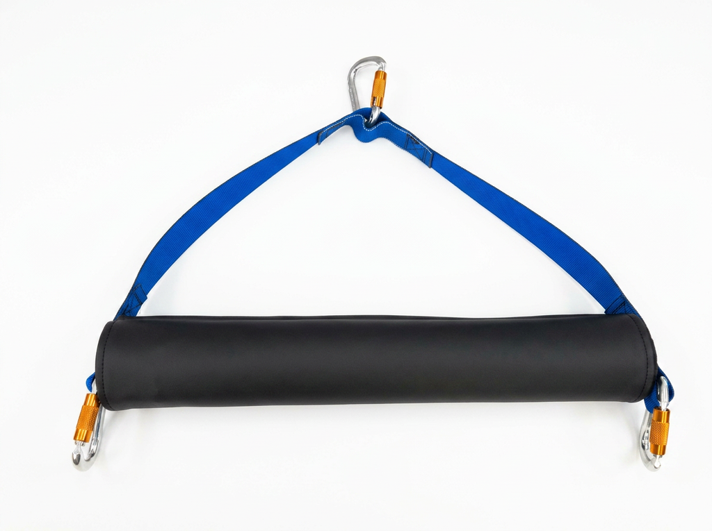 Heavy‑Duty Foam Padded Spreader Bar (Galvanized Steel Core + 7,000 lb Webbing)