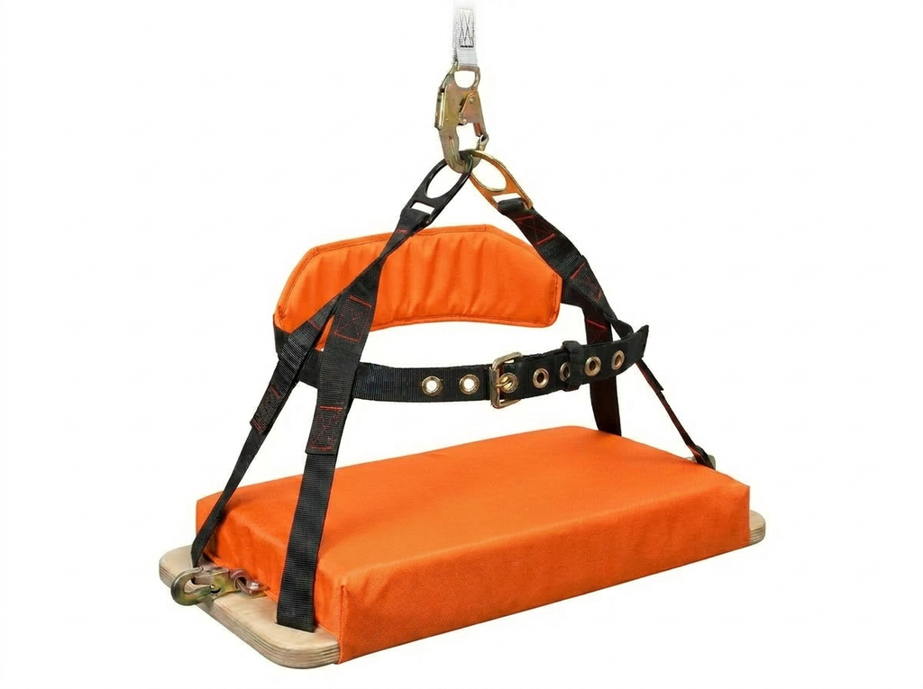 Padded Bosun / Boatswain Chair with Safety Seat Belt