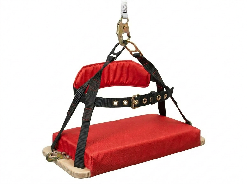 Padded Bosun / Boatswain Chair with Safety Seat Belt
