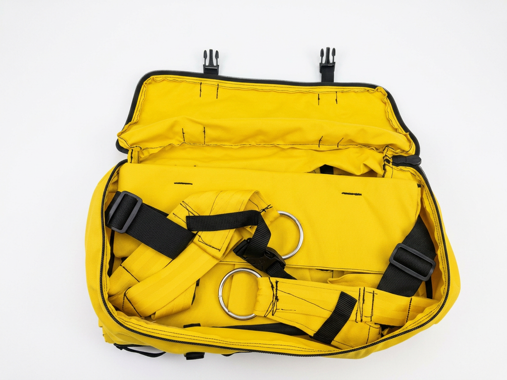 Portable Bosun Boatswain Chair Swing Duffel – All‑In‑One Harness Seat with Spreader Bar