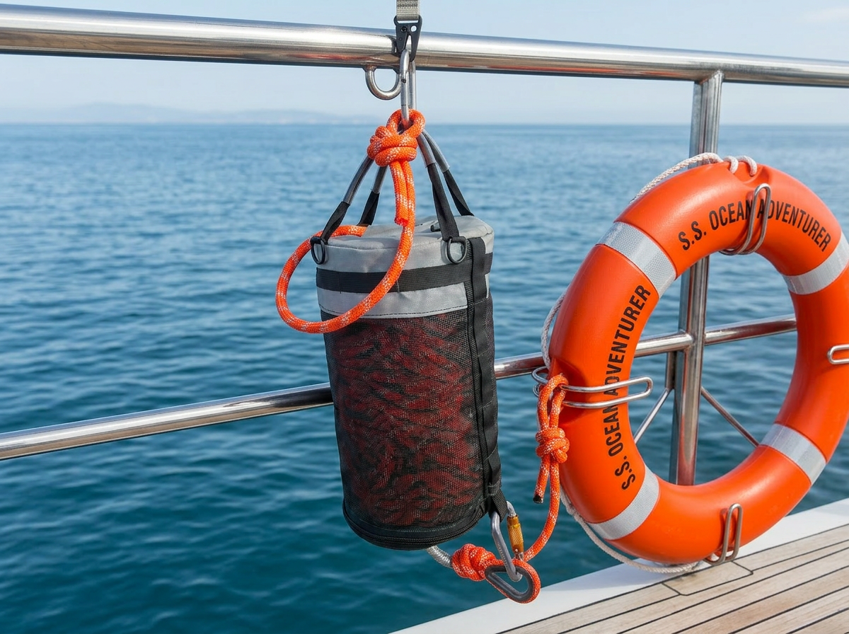 Rapid Rope Deployment Bell with 100 ft 3/8 nylon rescue rope– Willhammer