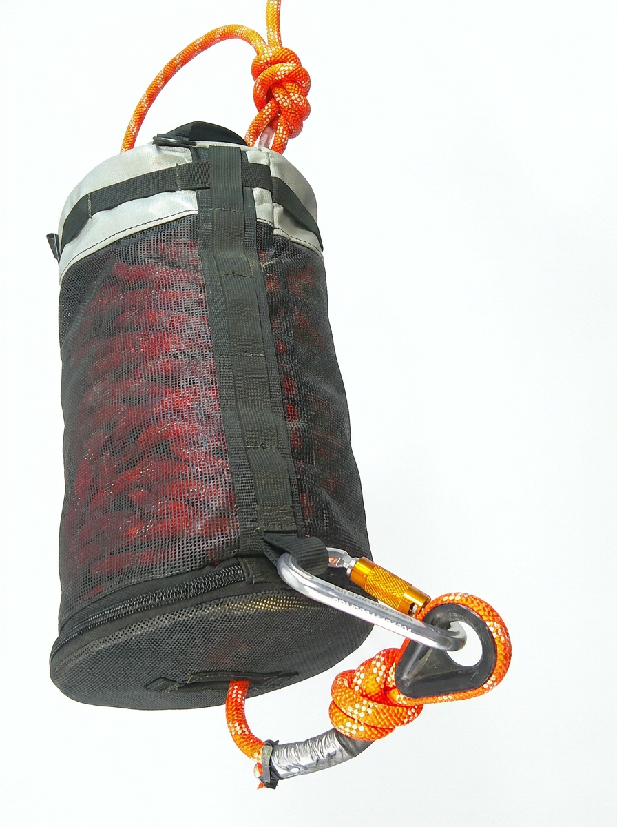 Rapid Rope Deployment Bell with 100 ft 3/8 nylon rescue rope– Willhammer