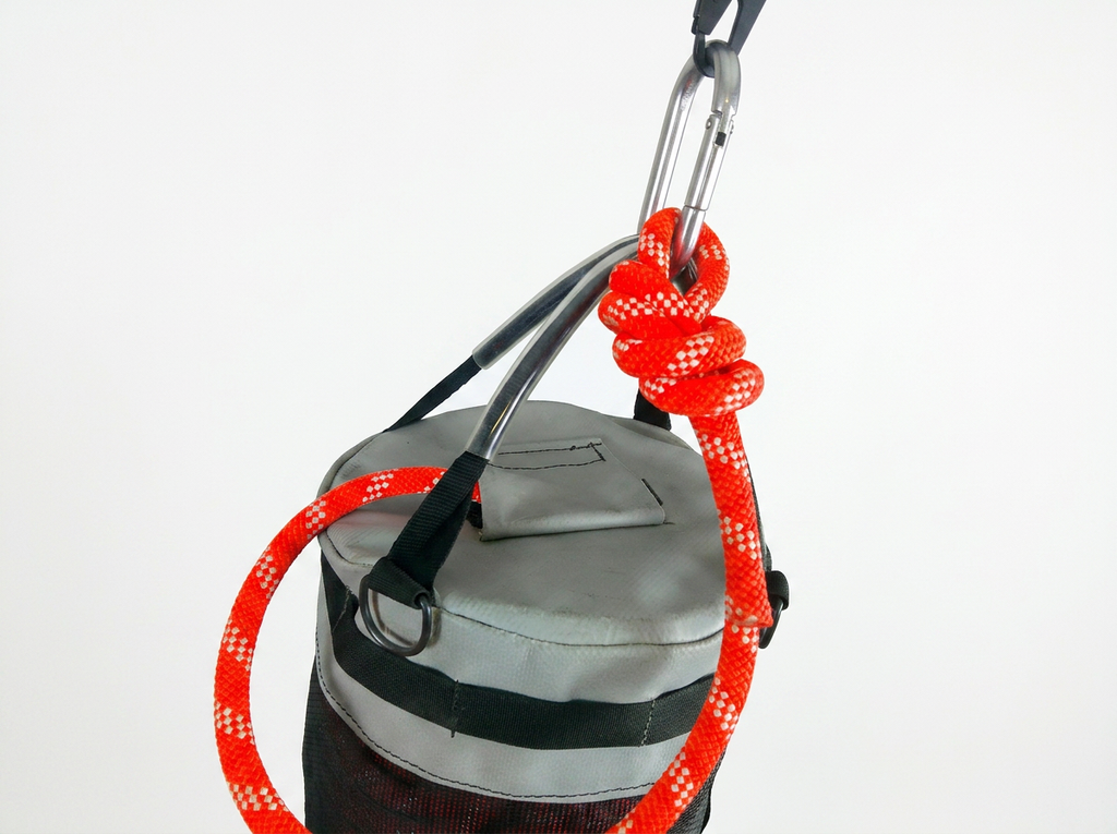 Rapid Rope Deployment Bell with 100 ft 3/8 nylon rescue rope– Willhammer