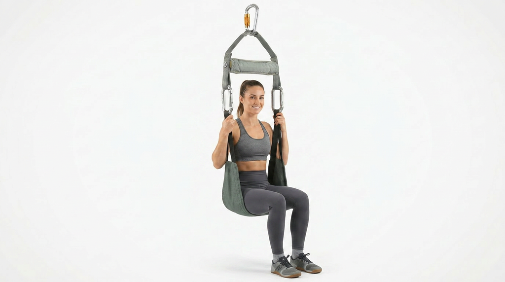 Deluxe Swing Seat with Rigid‑Base & Foam – Heavy‑Duty Cordura Build with 7,000 lb Webbing