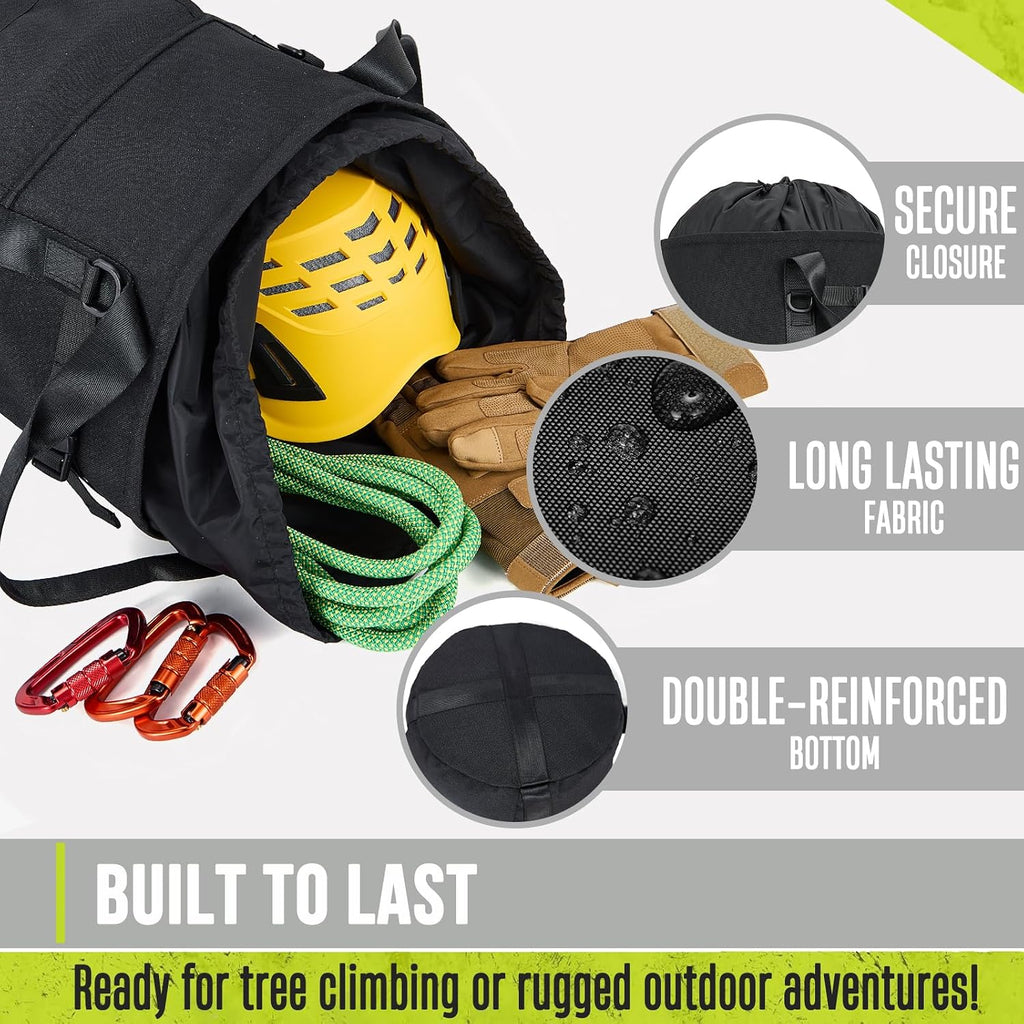 Rope Deployment Storage Duffel Backpack