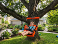 Safety Swing Seat — Surround Seat™ + Booster‑Style 3‑Point Belt
